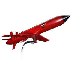 Retro U.S. Navy Aerial Rocket Model