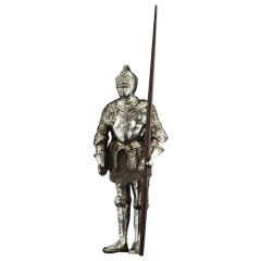 Antique Model Armor In The 16th Century Style