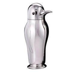 Vintage Art Deco Penguin Cocktail Shaker