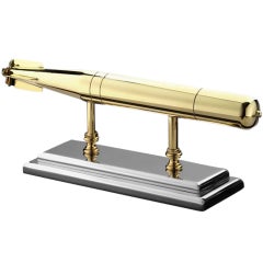 Solid Brass Torpedo Model