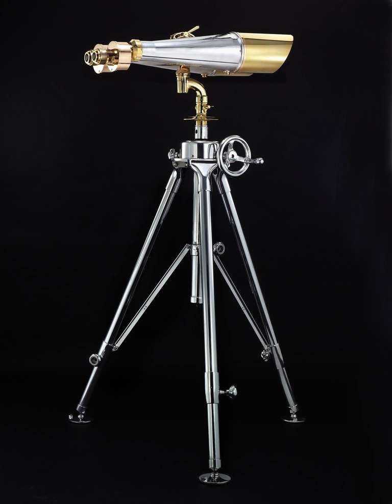Art Deco Superb Naval Binoculars For Sale