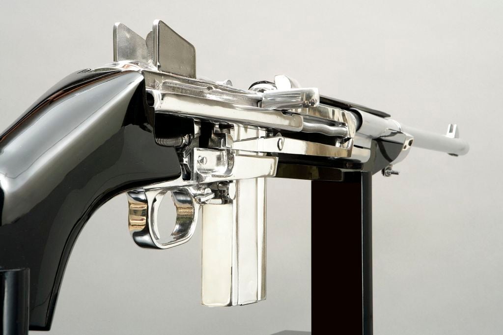 Six Foot Long Cutaway Model Of The M2 Carbine In Excellent Condition In New York, NY