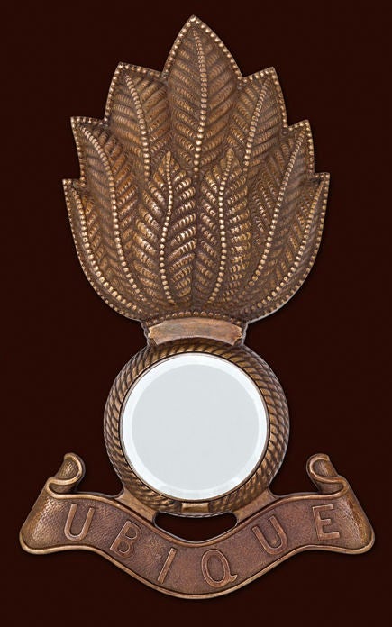 Flaming Grenade Mirrors