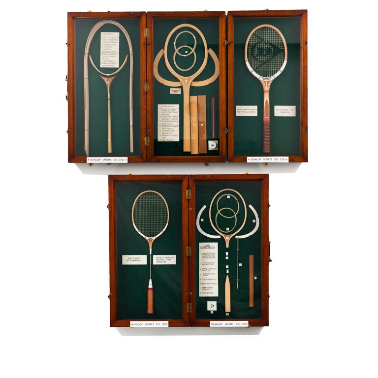 Dunlop Maxply Tennis Racquet Display