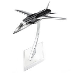 HIGHLY IMPORTANT 1/45 SCALE  WIND TUNNEL JET PLANE MODEL