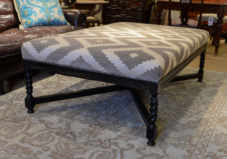 Barrington Barley Twist Ottoman