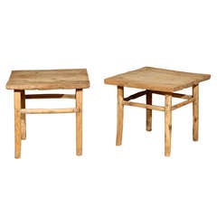 Antique Swiss Side Tables