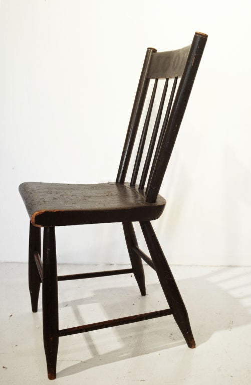 Set of Four Odd Fellows Lodge Chairs at 1stDibs