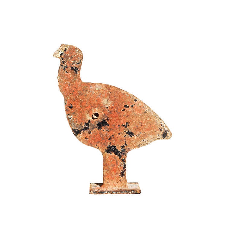 Large Cast Iron Shooting Gallery Target