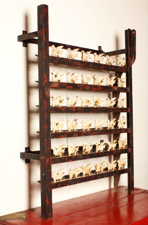 American c. 1920's Cast Iron H.C. Evans Shooting Gallery