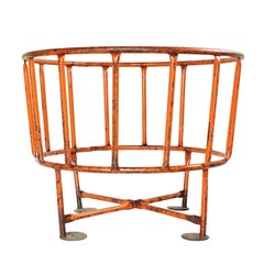 Orange Goat Feeder Table Base