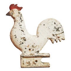 c. 1890-1900 Elgin Rooster Windmill Weight