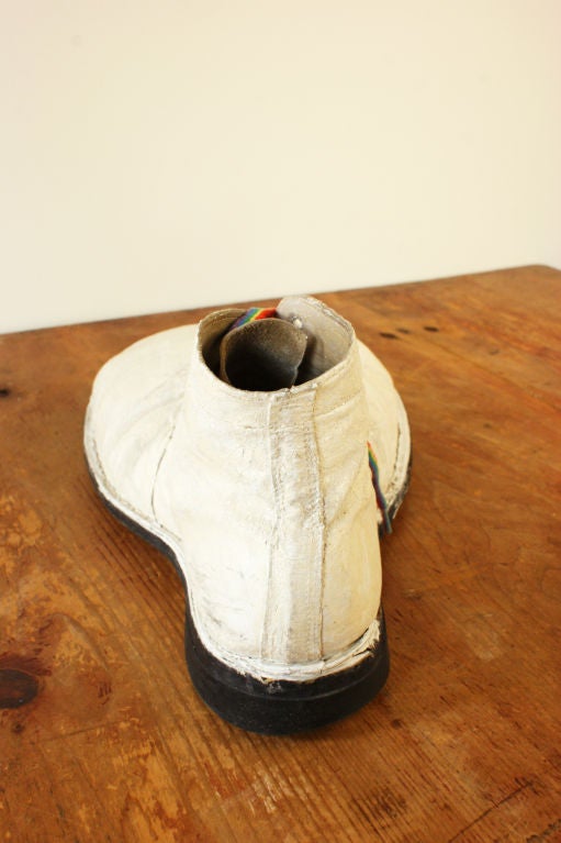 brown clown shoes