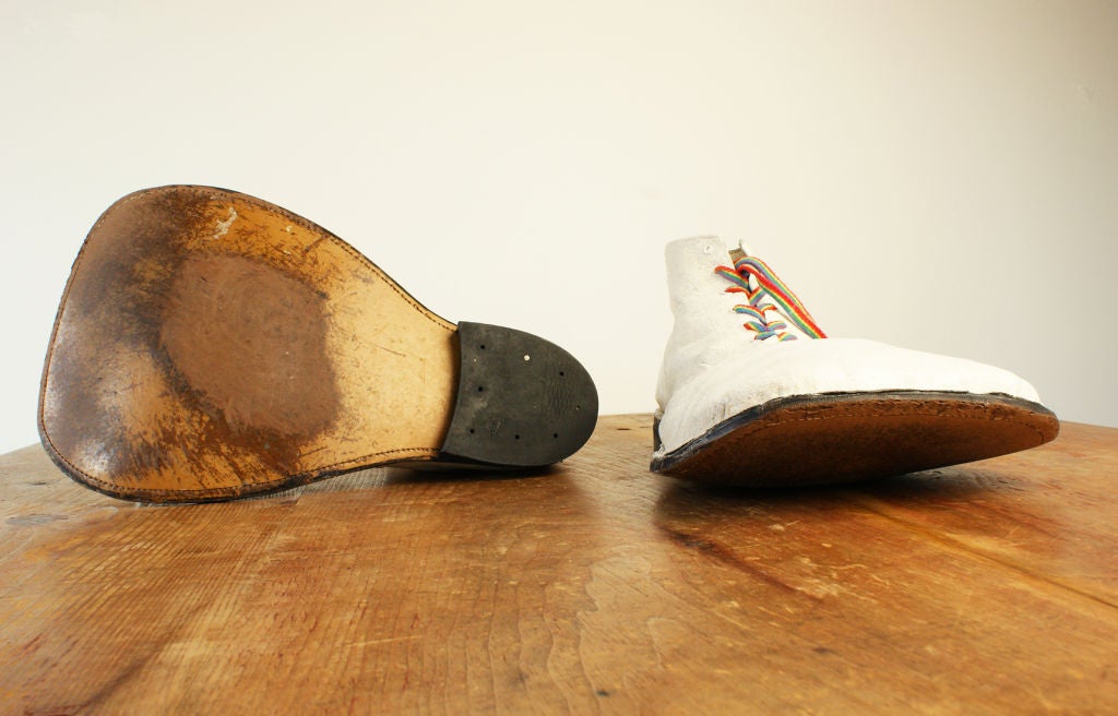 clown shoes brown