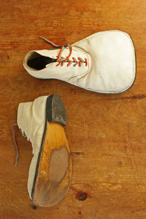 American c. 1950's Clown Shoes