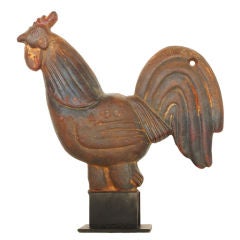 Used c. 1890 A20 Rooster Windmill Weight