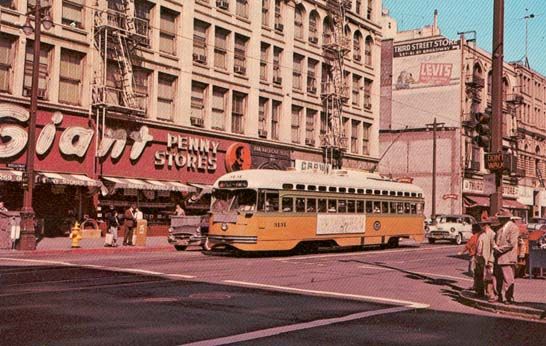 Vintage Los Angeles Railway Trolley Destination Signs 3