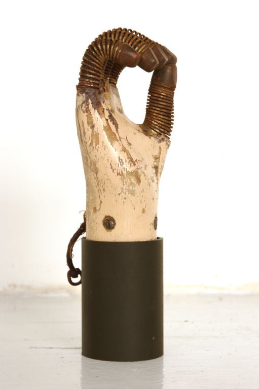 19th Century Articulated Prosthetic Hand at 1stdibs