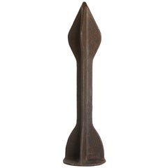 Cast Iron Railroad Survey Arrow from South Dakota, circa 1900