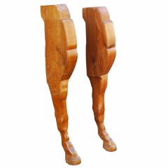 Kentucky Horse Farm Fireplace Mantel Horse Legs 12