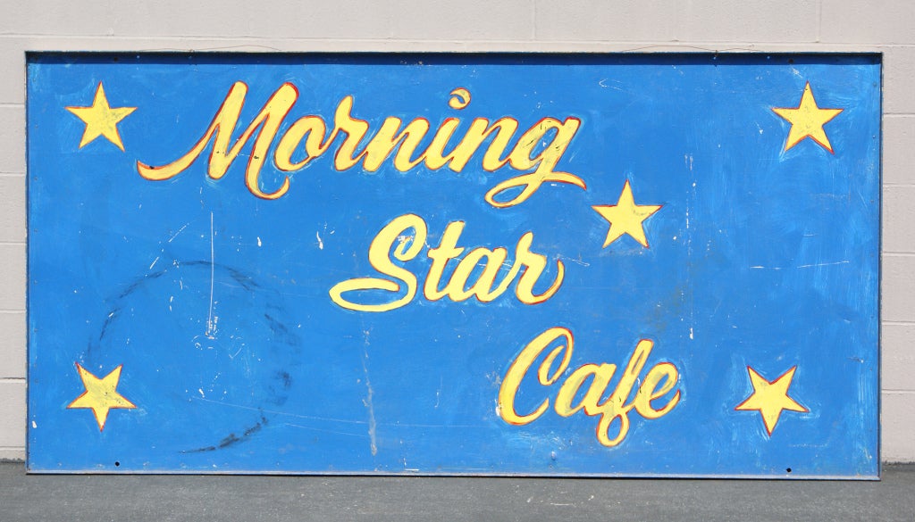 Iron Vintage Southern Roadside Diner Sign