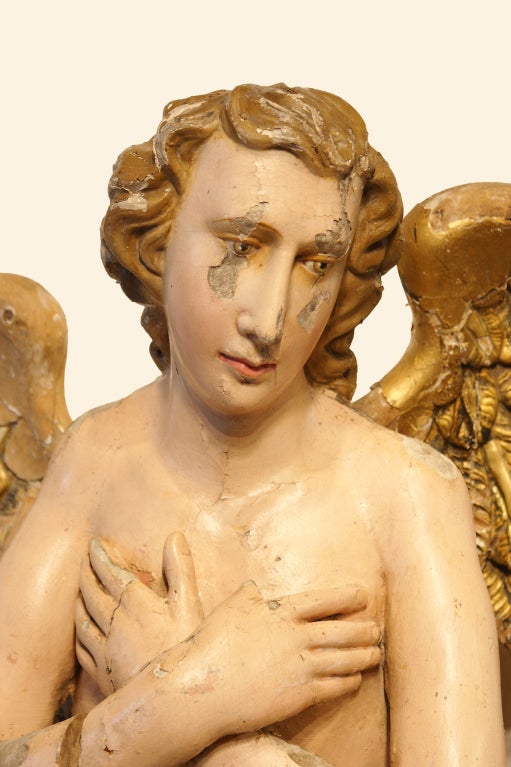 angel statue found