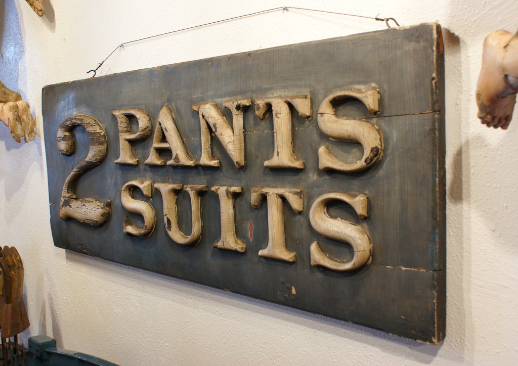 clothing store signs