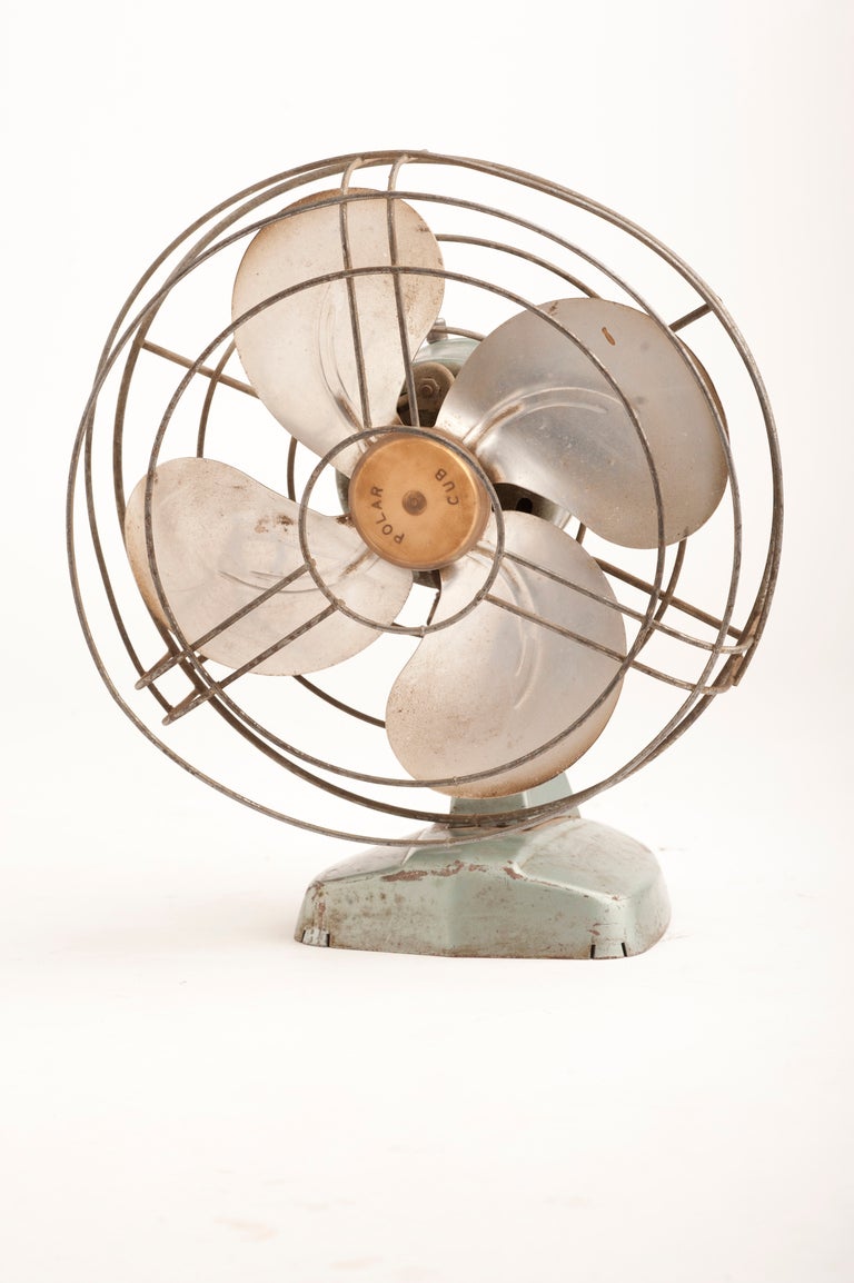 1950's Vintage Stainless Steel Fan