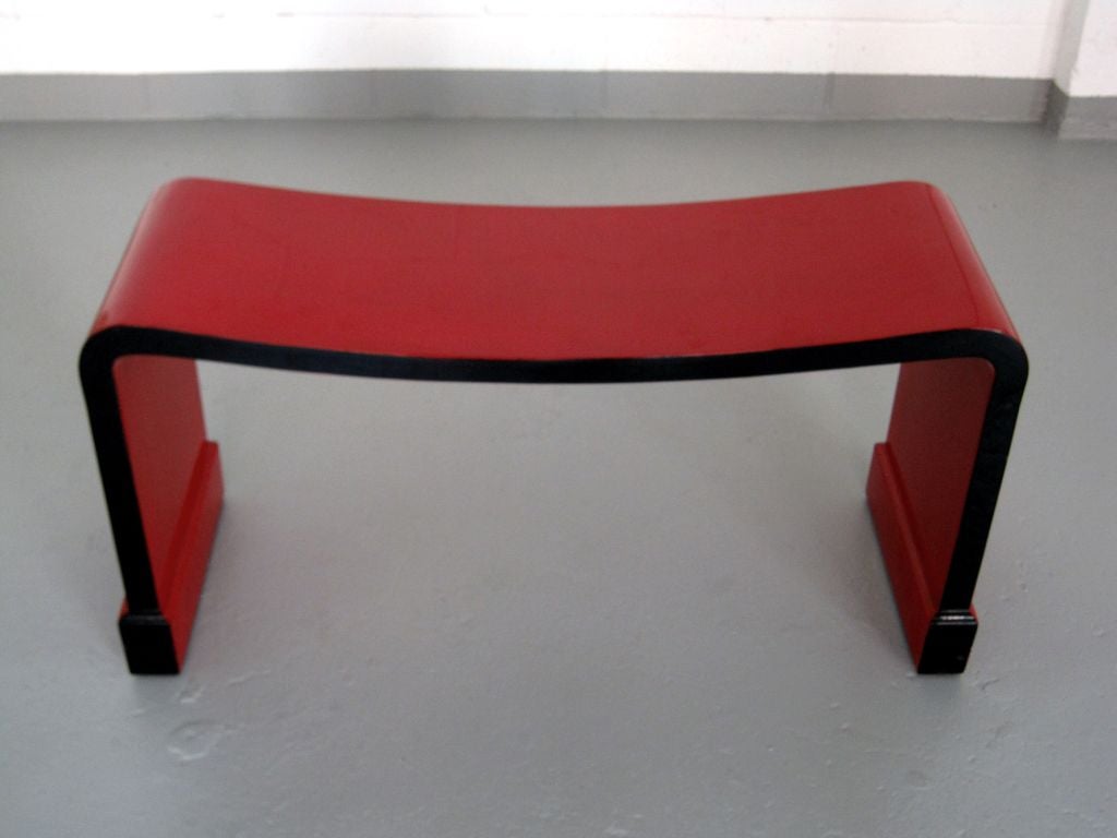 lacquer bench