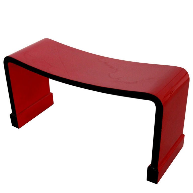 Bench in Lacquer