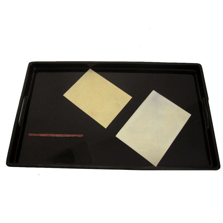 Lacquer and Eggshell Trays