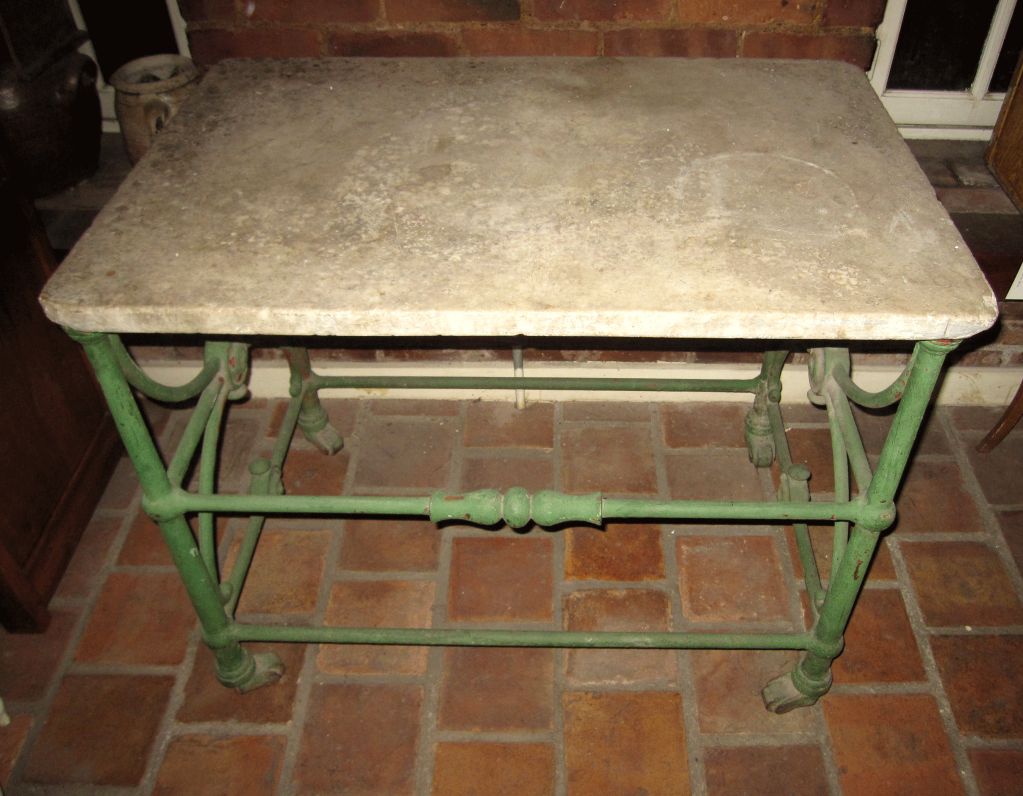 Cast Iron Side Table