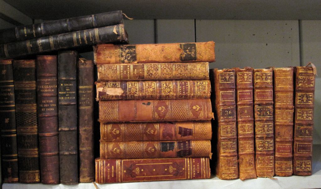 Collection of Leather Bound 18th Century Books 1