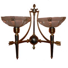 Pair of French Art Deco Sconces , Royere