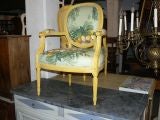 19c Pair of Louis XVI Style French Fauteuils