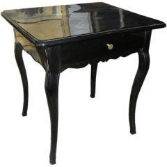 19 Century Louis XV  Lacquer Side Table
