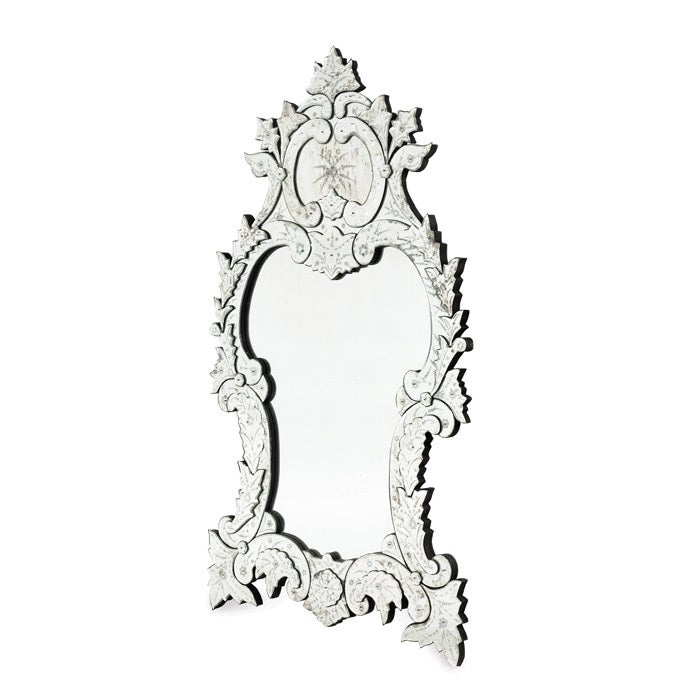 Antiqued Palace Venetian Mirror For Sale
