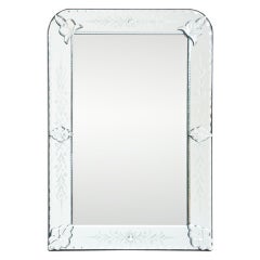 Rounded Edge Venetian Mirror
