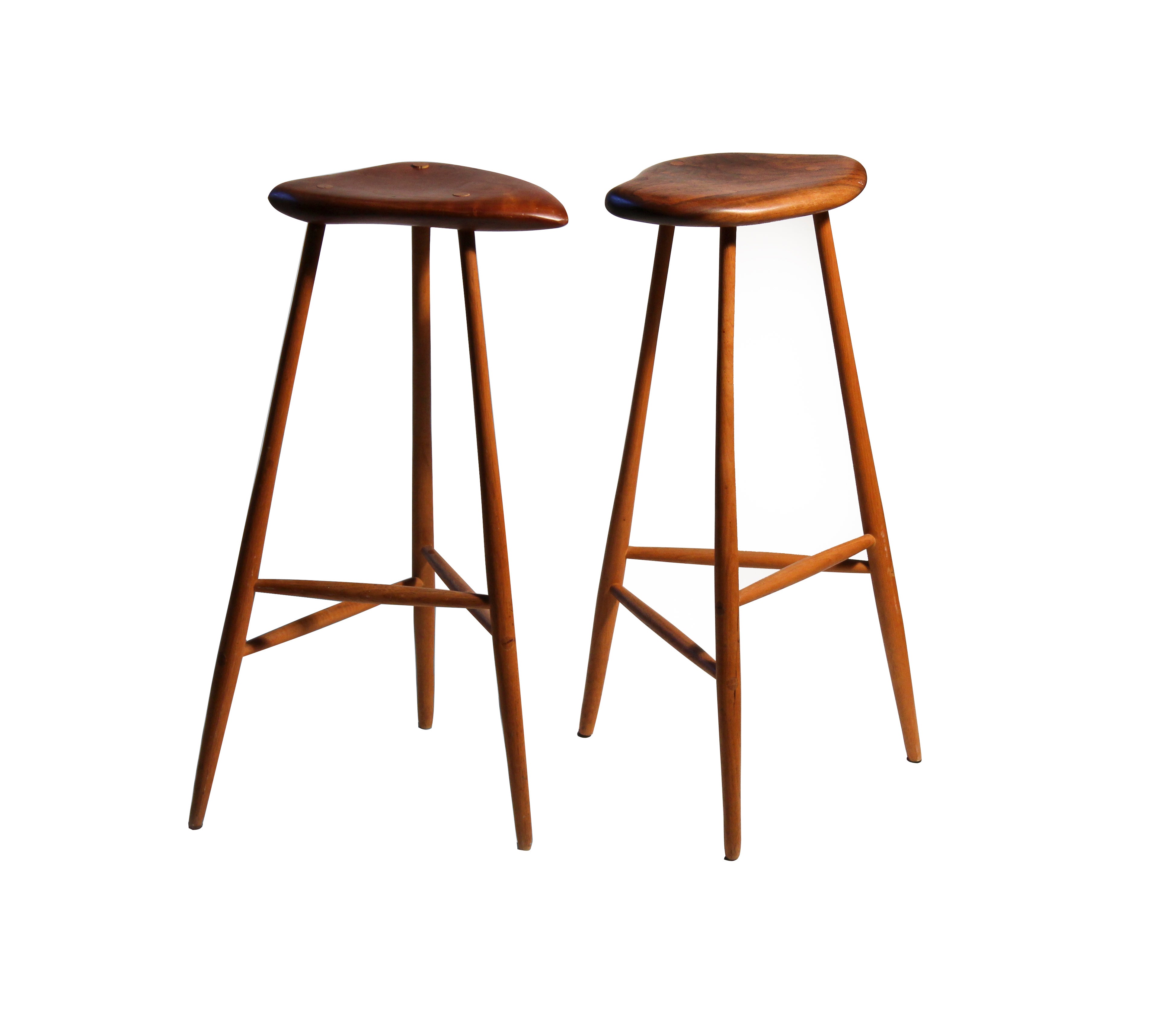 Hand Carved Stools after Wharton Esherick