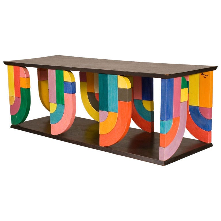 Coffee Table in Pop-Art Form