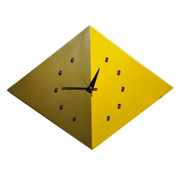 Kite Wall Clock, Model 2201B by George Nelson at 1stdibs
