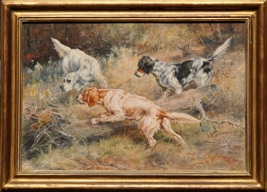 Watercolor on Paper by Edmund Osthaus