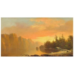 Oil on Canvas of Yosemite Landscape