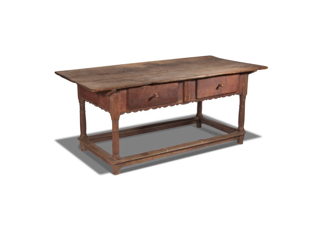 Large Painted Tavern Table