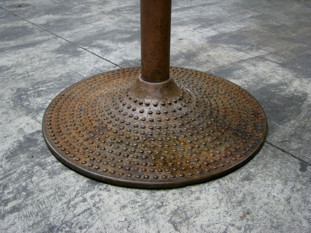 Pair of Large Industrial Cast Iron Table Bases 1