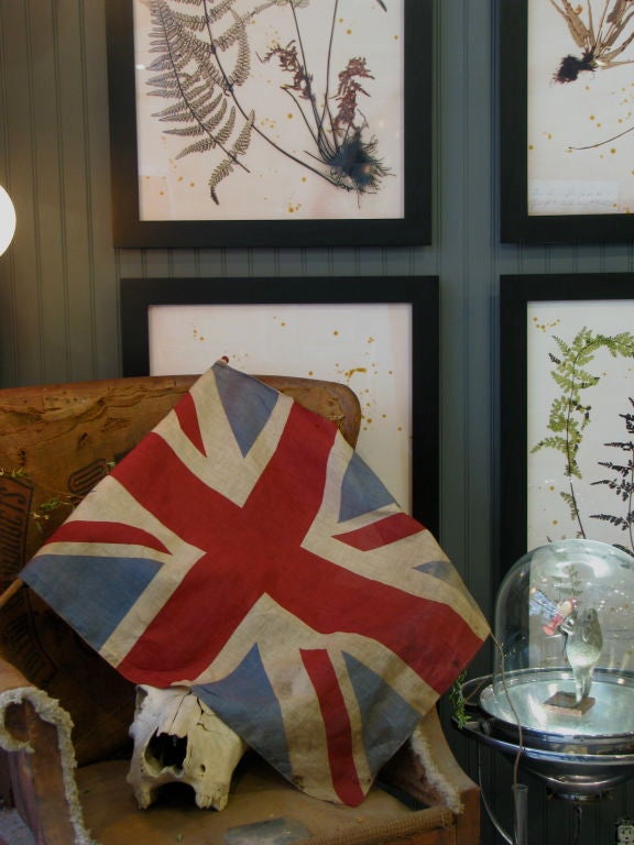 Union Jack Nationalistic Flag on Original Poll