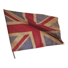 Union Jack Nationalistic Flag on Original Poll