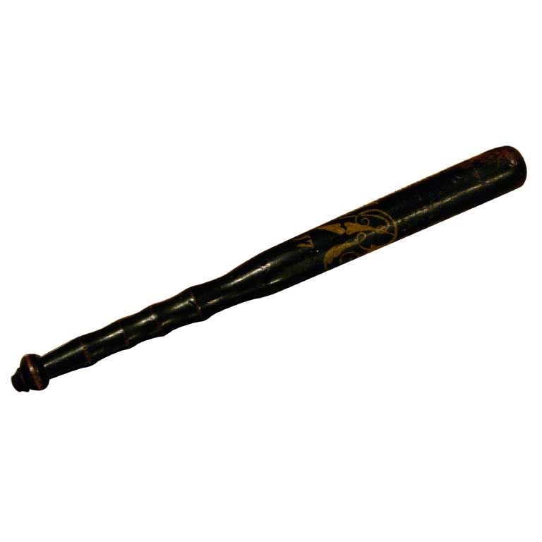 English Wooden and Lead Core Truncheon