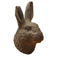 Miniature Ceramic Rogue Rabbit Bust