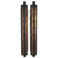 Graphic Wall Mounted Wood Foundry Patterns